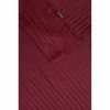 Ramesses 1000 Thread Count Stripe Pima Cotton Sheet Set King Bed Burgundy King