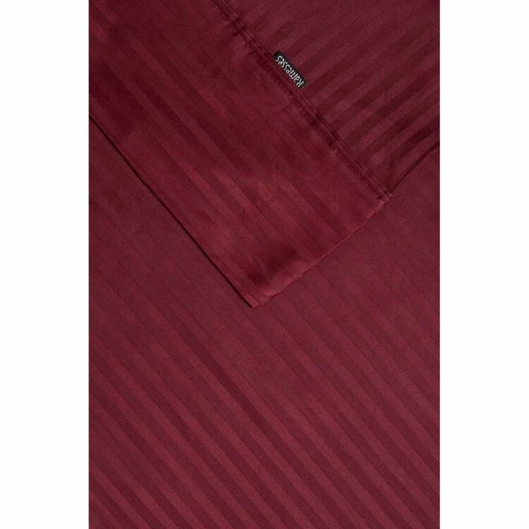 Ramesses 1000 Thread Count Stripe Pima Cotton Sheet Set King Bed Burgundy King 3 Ramesses 1000 Thread Count Stripe Pima Cotton Sheet Set King Bed Burgundy King