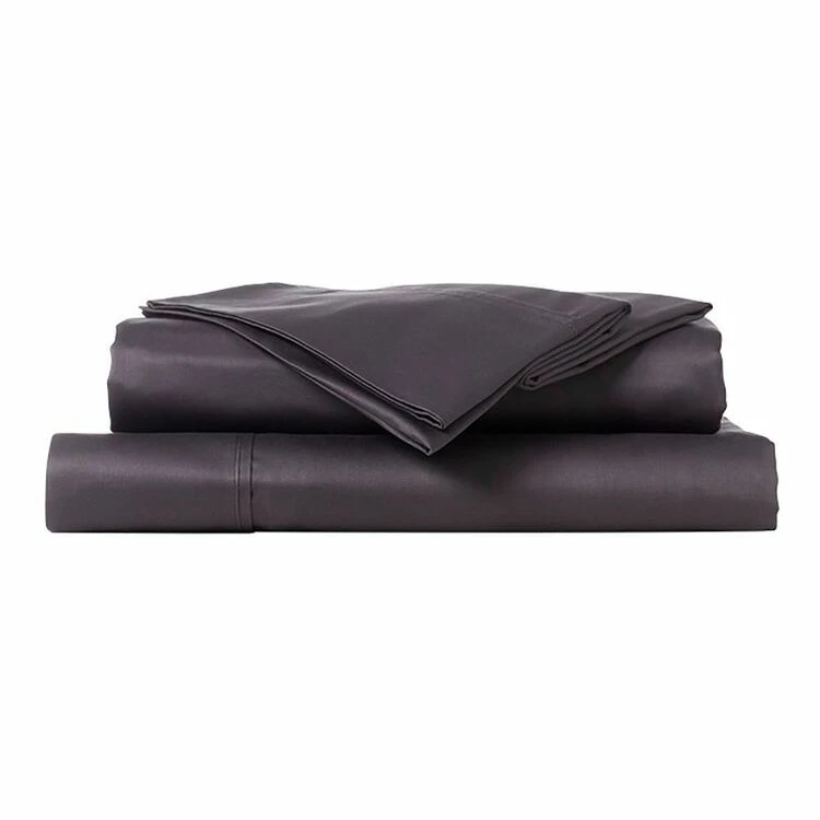 Phase 2 1000 Thread Count Cotton Sheet Set Queen Bed Charcoal Queen 4 Phase 2 1000 Thread Count Cotton Sheet Set Queen Bed Charcoal Queen - Image 2