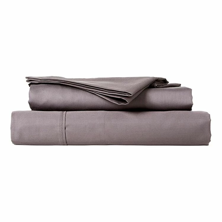 Phase 2 1500 Thread Count Cotton Rich Sheet Set King Bed Grey King 4 Phase 2 1500 Thread Count Cotton Rich Sheet Set King Bed Grey King - Image 2