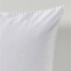 Shaynna Blaze Wattle 300 Thread Count Cotton European Pillowcase White European