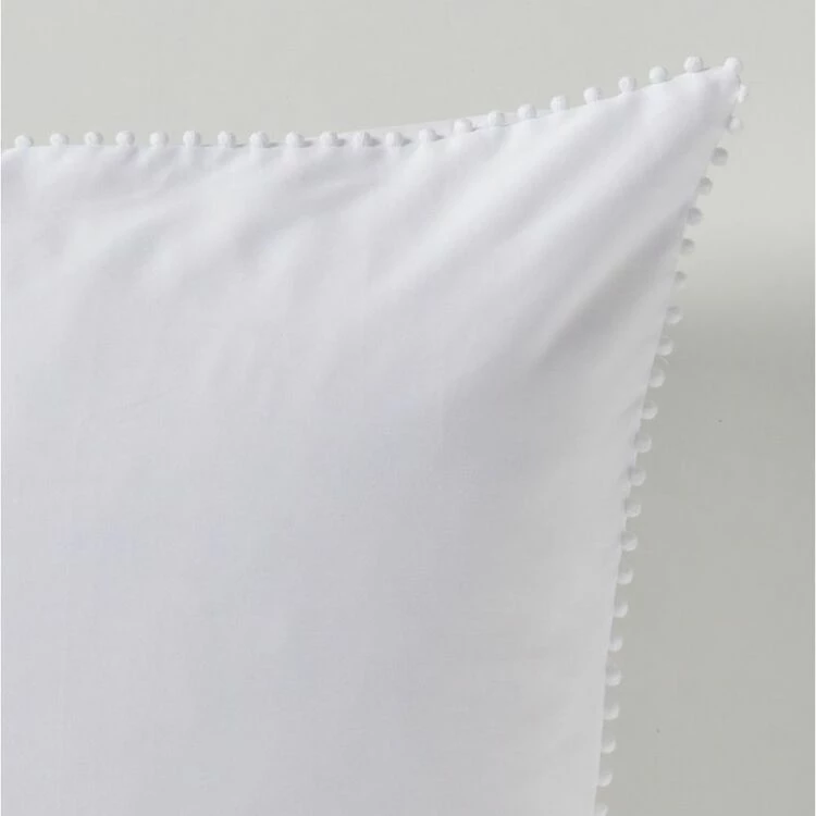 Shaynna Blaze Wattle 300 Thread Count Cotton European Pillowcase White European 3 Shaynna Blaze Wattle 300 Thread Count Cotton European Pillowcase White European