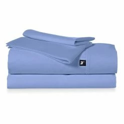 Polo 1000 Thread Count Cotton Rich Sheet Set King Bed Blue King