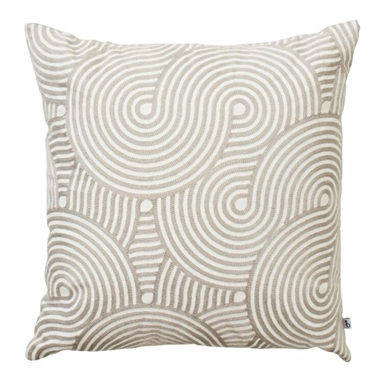 Shaynna Blaze Hampton Cushion Grey 50 X 50 Cm 4 Shaynna Blaze Hampton Cushion Grey 50 X 50 Cm - Image 2