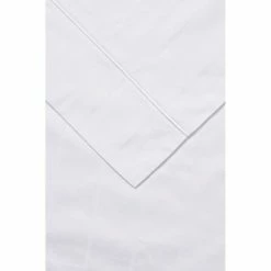 Jane Lamerton Home Jane Lamerton 500 Thread Count Dobby Stripe Cotton Sheet Set King Bed White