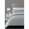 Elysian Dorchester Jacquard Quilt Cover Set Silver Queen -Bed Linen Sales Store 602256 C 0040 00