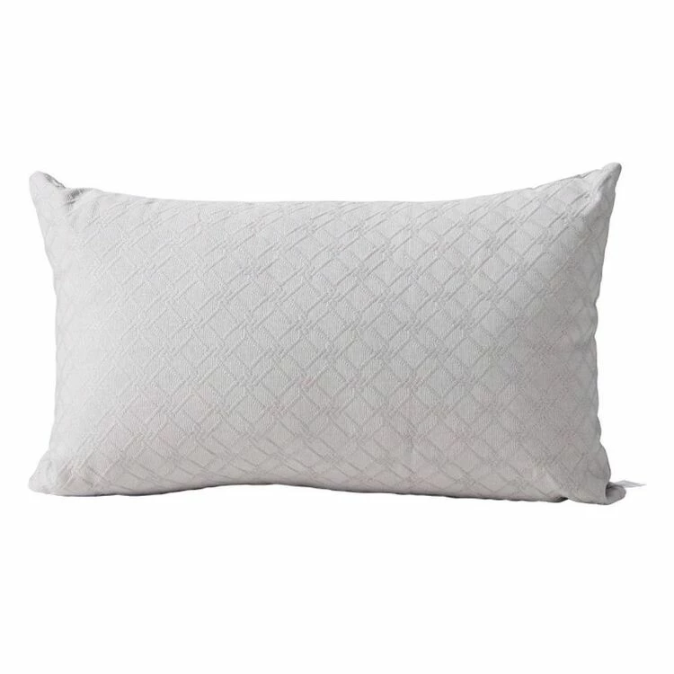 Elysian Dorchester Bed Cushion 30x50cm White 30 X 50 Cm 4 Elysian Dorchester Bed Cushion 30x50cm White 30 X 50 Cm - Image 2