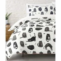 Mozi Moggs 300 Thread Count Quilt Cover Set Double