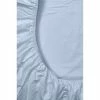 Linen House 300 Thread Count Cotton Fitted Sheet Queen Bed Blue Queen -Bed Linen Sales Store 603791 C 0400 00 2
