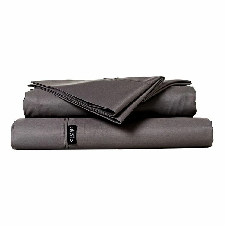 Ardor 3000 Thread Count Cotton Rich Sheet Set King Bed Charcoal King 4 Ardor 3000 Thread Count Cotton Rich Sheet Set King Bed Charcoal King - Image 2