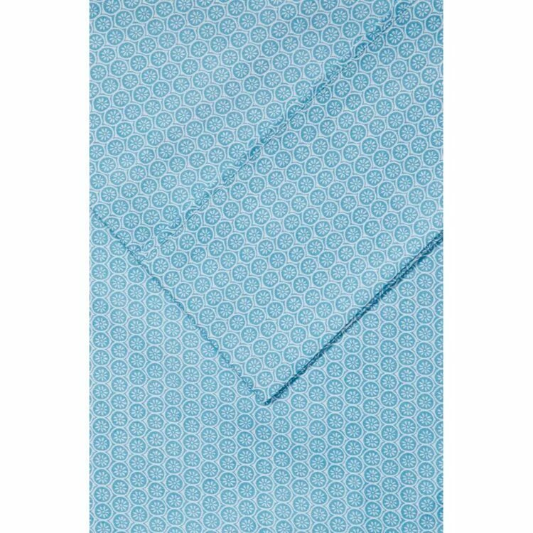 Big Sleep Daisy Printed Microfibre Sheet Set Single Bed Blue Single 3 Big Sleep Daisy Printed Microfibre Sheet Set Single Bed Blue Single