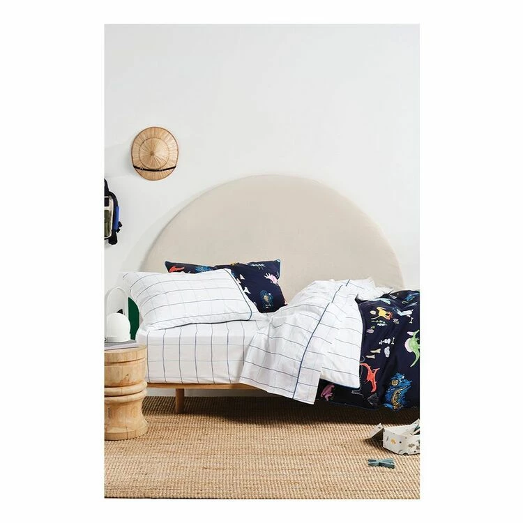 Linen House Kids Sketchbook Sheet Set Double Bed Blue Double 3 Linen House Kids Sketchbook Sheet Set Double Bed Blue Double