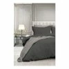 Ardor Florence Waffle Quilt Cover Set Queen Bed Charcoal Queen