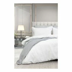 Ardor Florence Waffle Quilt Cover Set King Bed White King