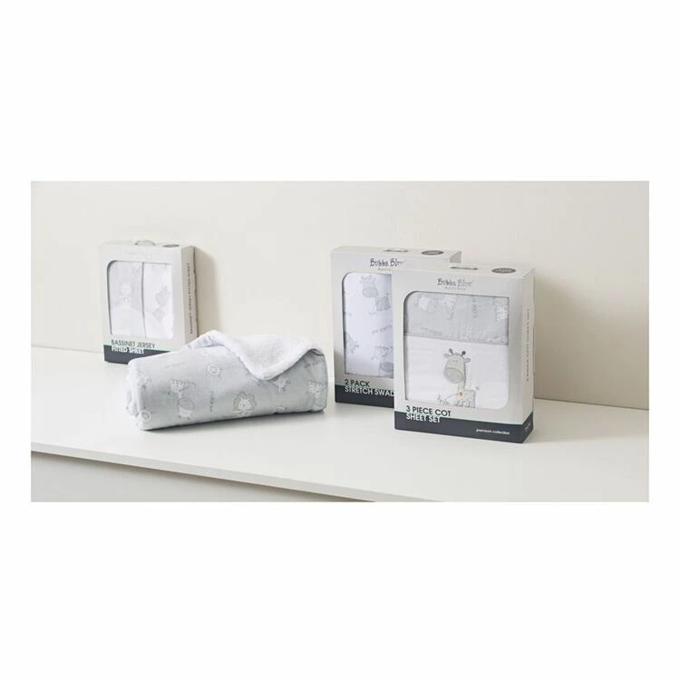 Bubba Blue Tickle Me 2 Pack Bassinet Fitted Sheets 3 Bubba Blue Tickle Me 2 Pack Bassinet Fitted Sheets