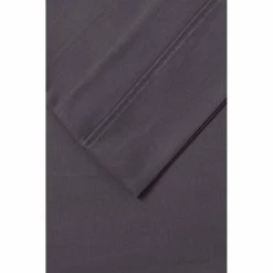 Phase 2 2500 Thread Count Cotton Rich Sheet Set Queen Bed Charcoal Queen