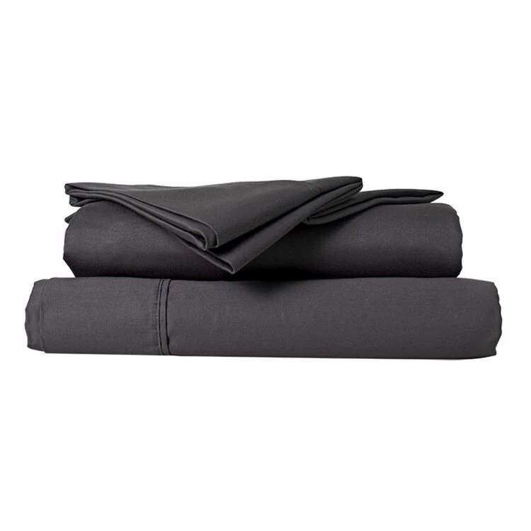 Phase 2 2500 Thread Count Cotton Rich Sheet Set King Bed Charcoal King 4 Phase 2 2500 Thread Count Cotton Rich Sheet Set King Bed Charcoal King - Image 2
