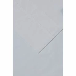 Dri Glo 375 Thread Count Cool Finish Cotton Percale Sheet Set Queen Bed White Queen