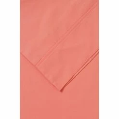 Dri Glo 375 Thread Count Cool Finish Cotton Percale Sheet Set King Bed Peach King