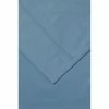Dri Glo 400 Thread Count Cotton Sateen Sheet Set Queen Bed Blue Fog Queen