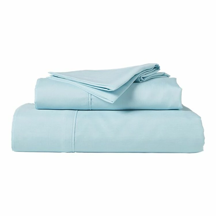 Odyssey Living Bamboo Blend Sheet Set Queen Bed Aqua Queen 4 Odyssey Living Bamboo Blend Sheet Set Queen Bed Aqua Queen - Image 2