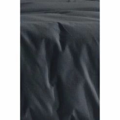 Gainsborough Capri Waffle Quilt Cover Set Queen Bed Charcoal