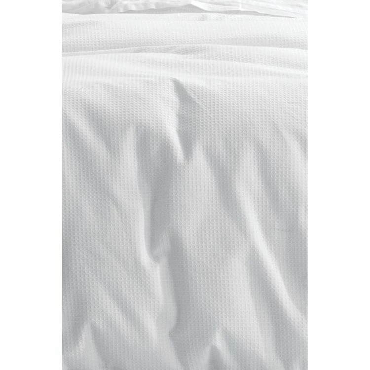 Gainsborough Capri Waffle Quilt Cover Set King Bed White 3 Gainsborough Capri Waffle Quilt Cover Set King Bed White