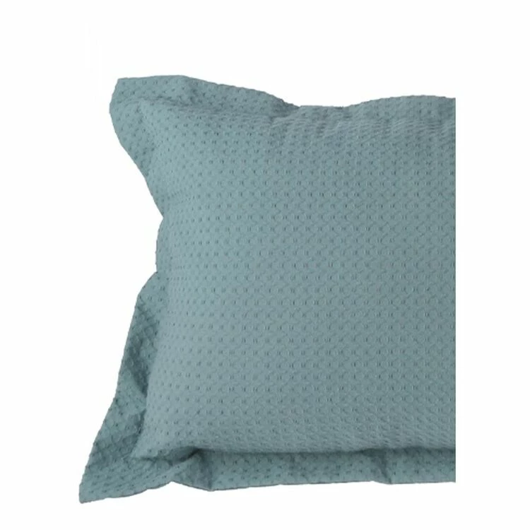 Gainsborough Capri 30x50cm Waffle Cushion Sea Green 3 Gainsborough Capri 30x50cm Waffle Cushion Sea Green