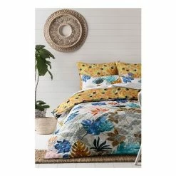 Dri Glo Aria Quilted Quilt Cover Set Single Bed Single -Bed Linen Sales Store 613108 C 0801 22