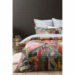 Dri Glo Myrtle Quilted Quilt Cover Set Single Bed Single -Bed Linen Sales Store 613113 C 0032 16