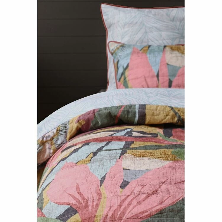 Dri Glo Myrtle Quilted Quilt Cover Set King Bed King 5 Dri Glo Myrtle Quilted Quilt Cover Set King Bed King - Image 3