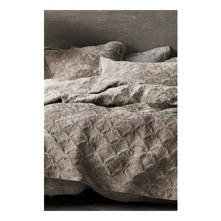 Grace By Linenhouse Linen House Grace By LH Meyer Coverlet 260 X 240 Cm Gold European 4 Grace By Linenhouse Linen House Grace By LH Meyer Coverlet 260 X 240 Cm Gold European - Image 2