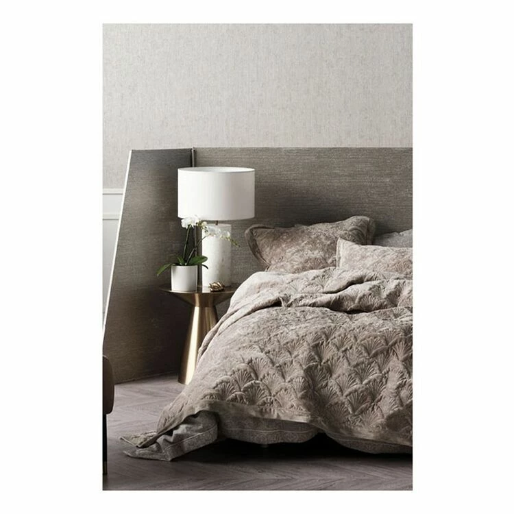 Grace By Linenhouse Linen House Grace By LH Meyer Coverlet 260 X 240 Cm Gold European 5 Grace By Linenhouse Linen House Grace By LH Meyer Coverlet 260 X 240 Cm Gold European - Image 3