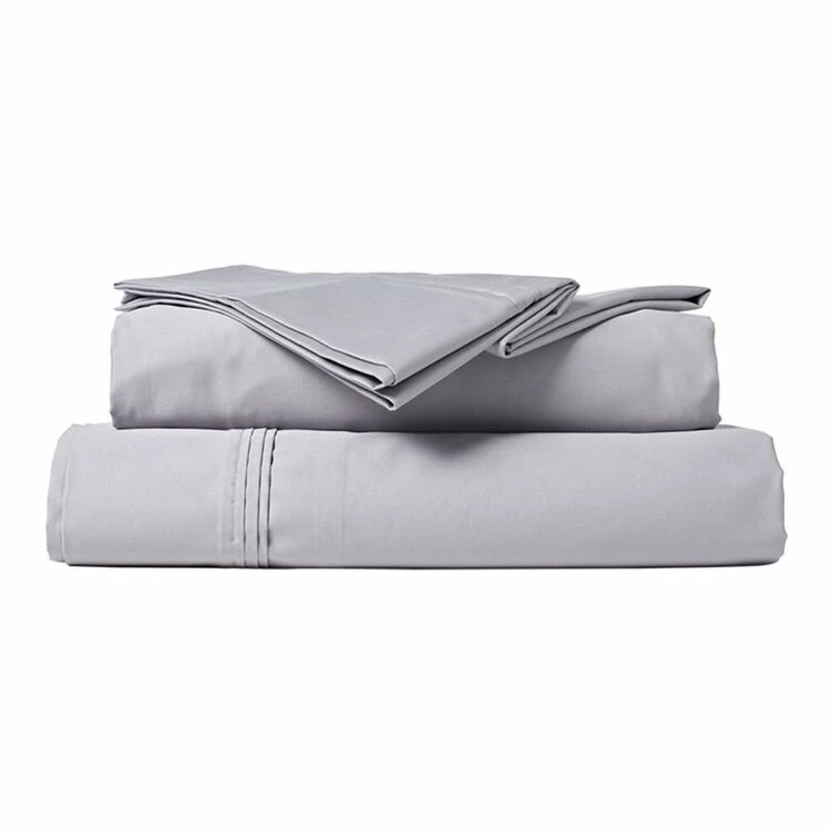 Gainsborough 800 Thread Count Cotton Sheet Set King Bed Grey 4 Gainsborough 800 Thread Count Cotton Sheet Set King Bed Grey - Image 2