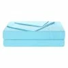 Soren Chevron Embossed Microfibre Sheet Set Queen Bed Aqua Queen 1 Soren Chevron Embossed Microfibre Sheet Set Queen Bed Aqua Queen -Bed Linen Sales Store 615734 C 0440 02