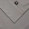 Polo Plain Dyed Micro Flannel Sheet Set Queen Bed Charcoal Queen