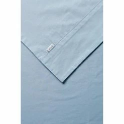 Soren 250 Thread Count Cotton Percale Sheet Set Double Bed Blue Double