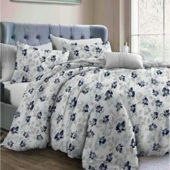 Polo Kyoto Cotton Percale Quilt Cover Set King Bed Multicoloured King