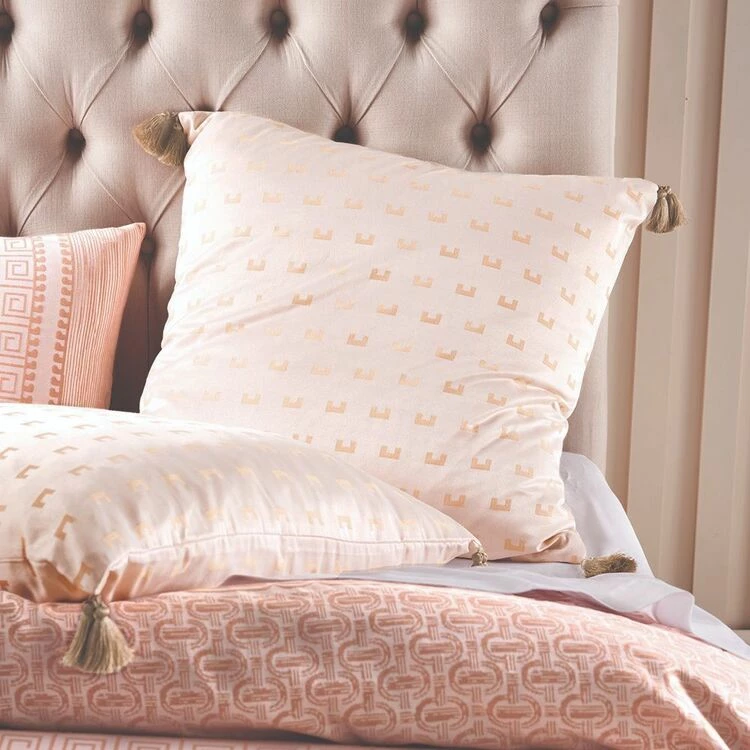 Linen House Cinzia European Pillowcase 65x65cm Brandy European 3 Linen House Cinzia European Pillowcase 65x65cm Brandy European