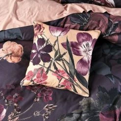 Linen House Fleur Cushion 48x48cm Navy