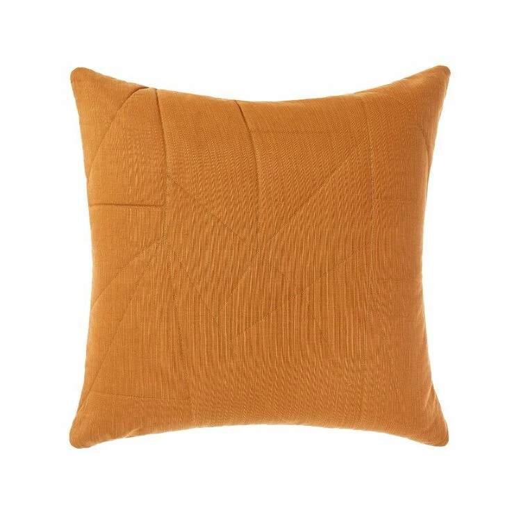 Linen House Ettie European Pillowcase 65X65 Espresso European 3 Linen House Ettie European Pillowcase 65X65 Espresso European