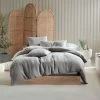 Linen House Osmond Jersey Quilt Cover Set King Bed Smoke King 2 Linen House Osmond Jersey Quilt Cover Set King Bed Smoke King -Bed Linen Sales Store 618857 C 0011 19