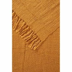 Gainsborough Conrad Throw Gold