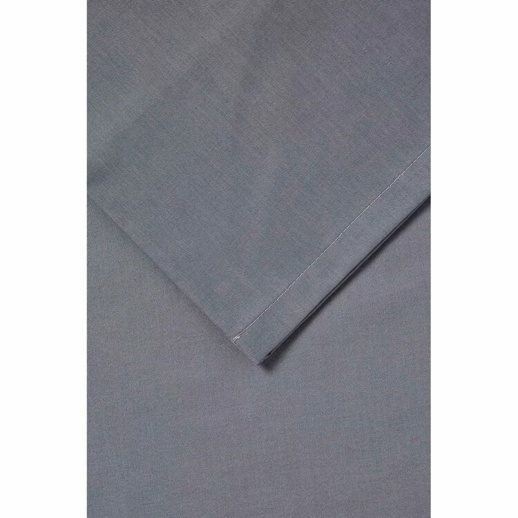 Accessorize Polycotton King 2 Pack Pillowcase Charcoal Standard 4 Accessorize Polycotton King 2 Pack Pillowcase Charcoal Standard - Image 2