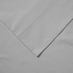Phase 2 1200 Thread Count Cool Finish Cotton Rich Sheet Set Queen Bed Light Grey Queen