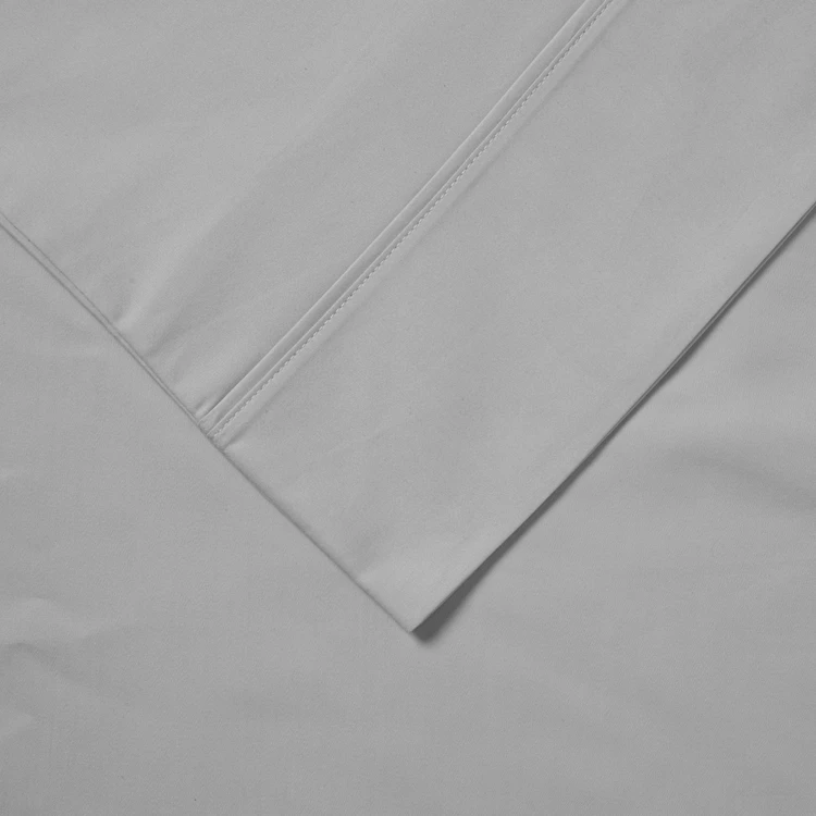 Phase 2 1200 Thread Count Cool Finish Cotton Rich Sheet Set King Bed Light Grey King 3 Phase 2 1200 Thread Count Cool Finish Cotton Rich Sheet Set King Bed Light Grey King