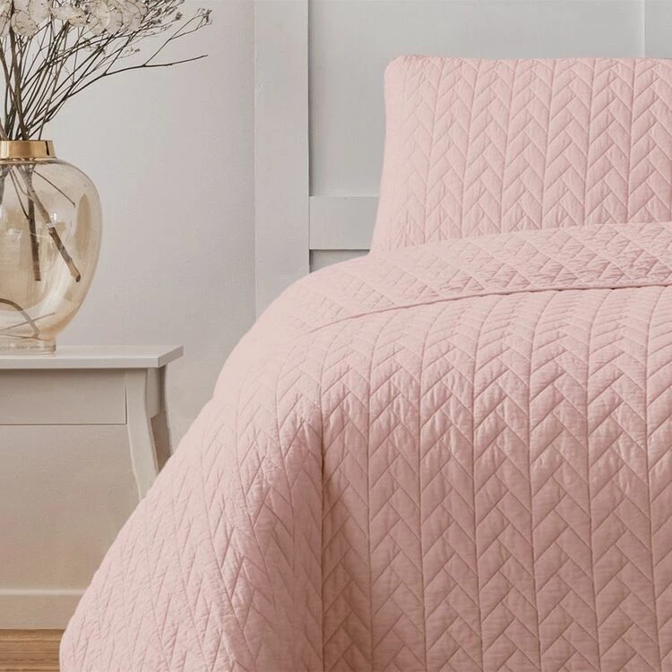 Ardor Maya Quilted Quilt Cover Set Queen Bed Orchid Queen 3 Ardor Maya Quilted Quilt Cover Set Queen Bed Orchid Queen