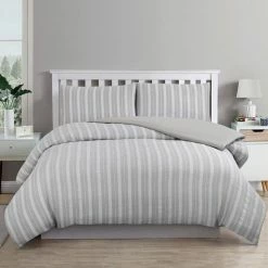 Ardor Cove Quilt Cover Set King Bed Chambray King