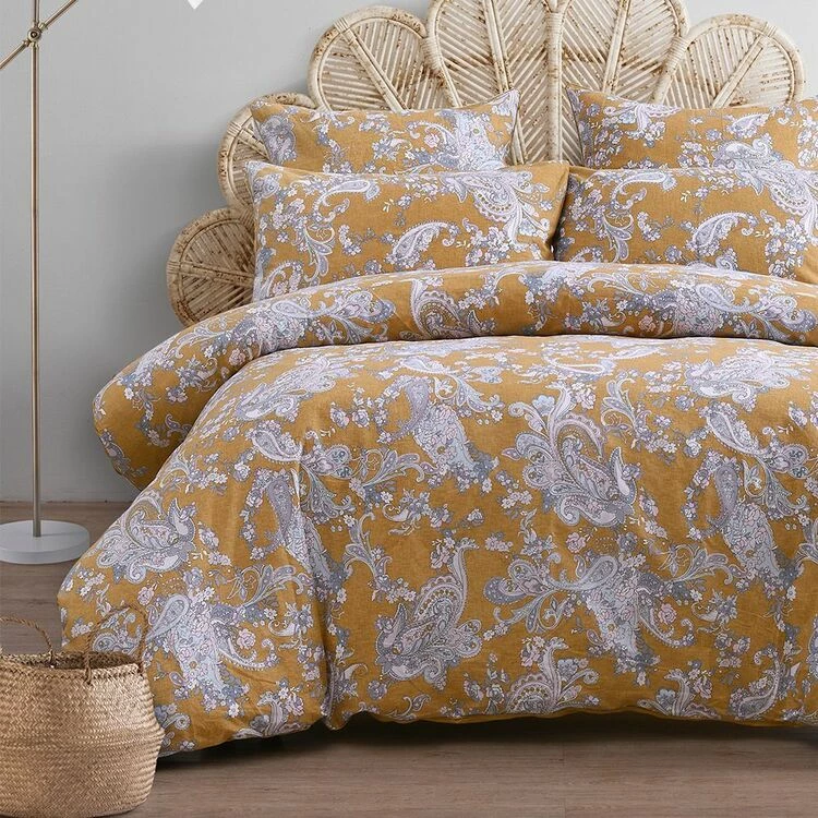 Chyka Home Tranquillity Textured Cotton Quilt Cover Set Super King Bed Super King 3 Chyka Home Tranquillity Textured Cotton Quilt Cover Set Super King Bed Super King