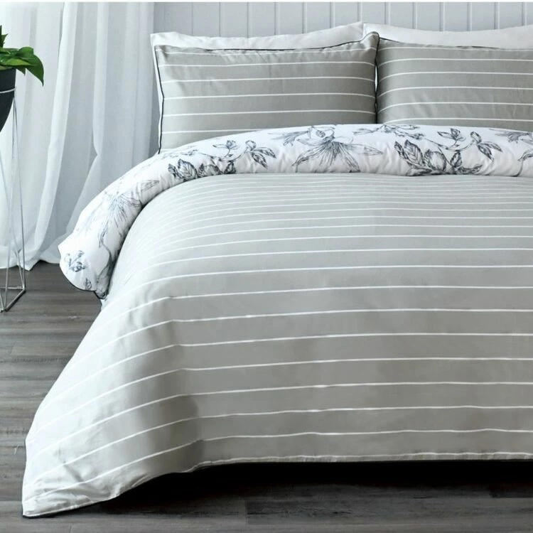 Jayson Brunsdon Homewares Surry 300 Thread Count Cotton Quilt Cover Set Queen Bed 3 Jayson Brunsdon Homewares Surry 300 Thread Count Cotton Quilt Cover Set Queen Bed